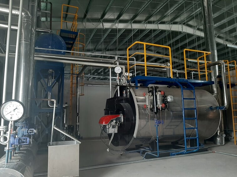 Lò dầu đốt nhiên liệu