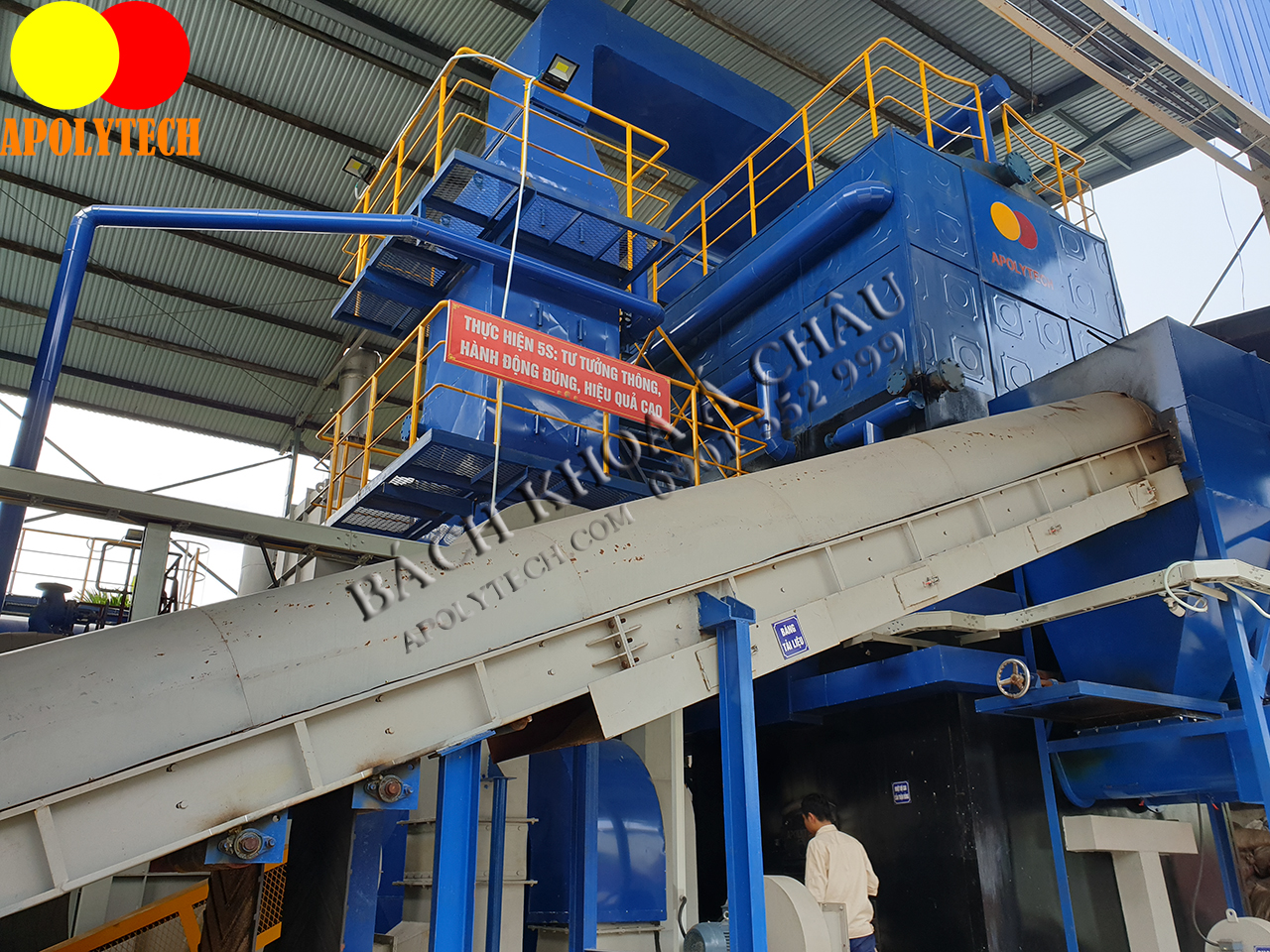 Lò hơi Bia Hà Nội Hồng Hà